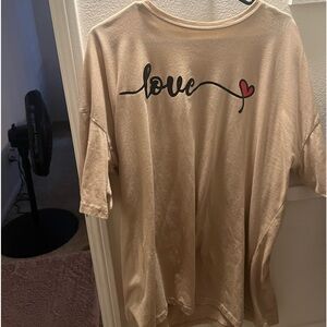 Love t shirt